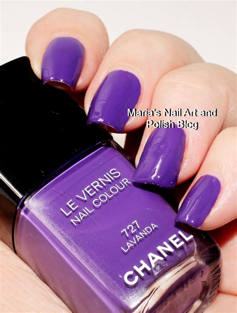 chanel 727 lavanda|Chanel Lavanda (727) Le Vernis Nail Colour Review & Swatches.